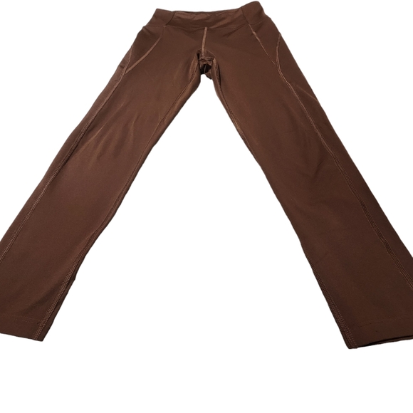 Girlfriend Collective Compressive High Waisted Leggings sz M earth brown #4008 - Picture 5 of 12
